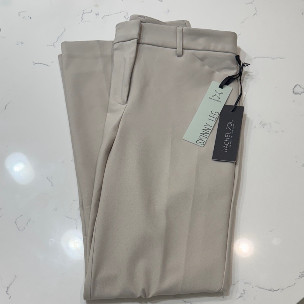 Rachel Zoe NWT Straight Leg Skinny Dress Pants